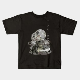 Nier Automata 2B rain Kids T-Shirt